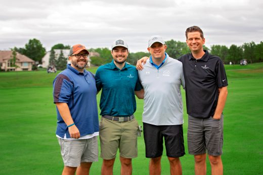 Brotherhood Mutual group at golf outing