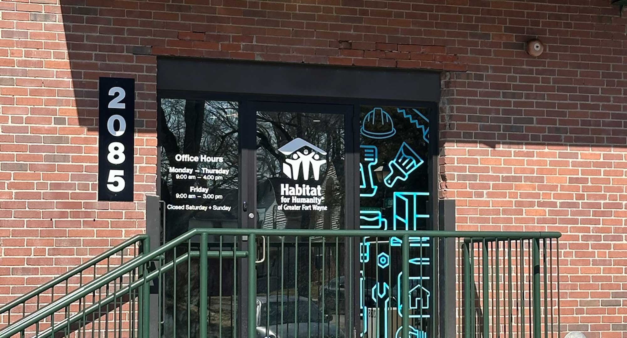 Habitat Front Entrance