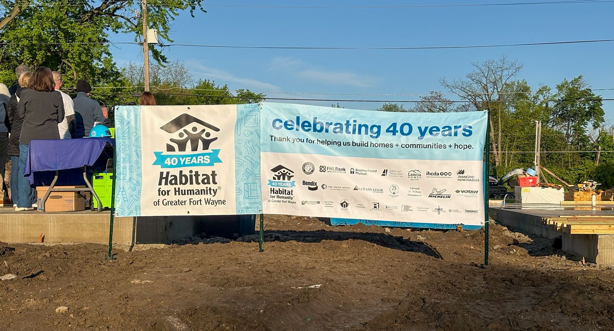 Habitat for Humanity Kickoff